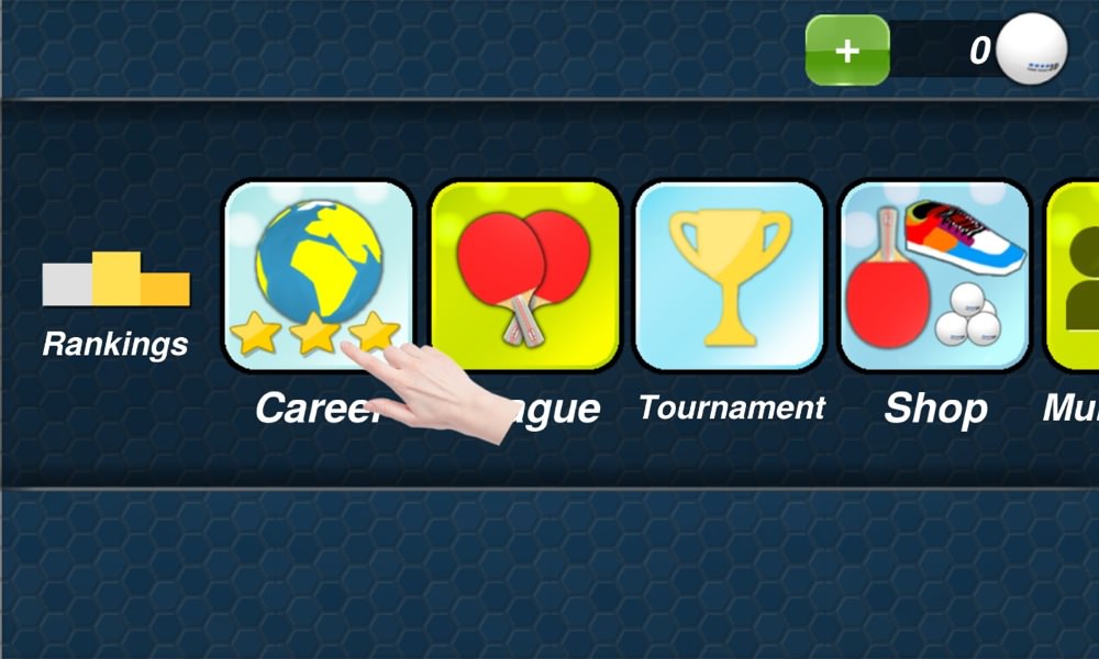 Screenshot, Table Tennis 3D