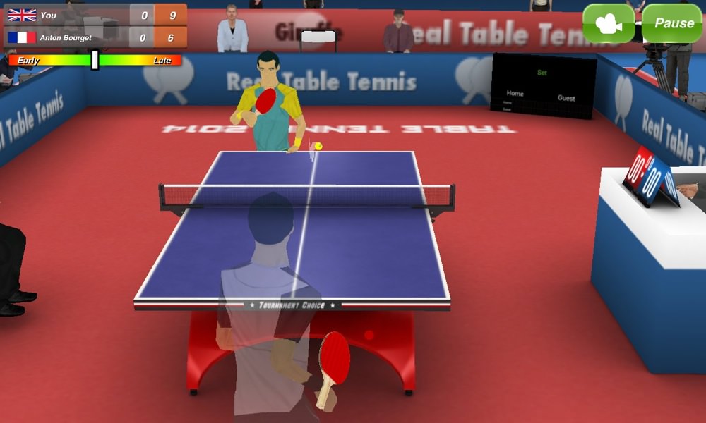 Screenshot, Table Tennis 3D