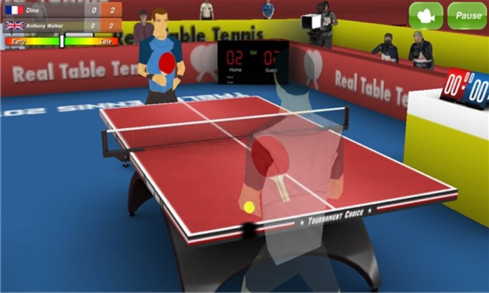 Screenshot, Table Tennis 3D