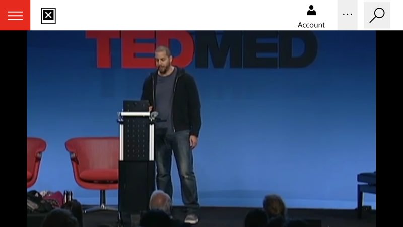 TED screenshot