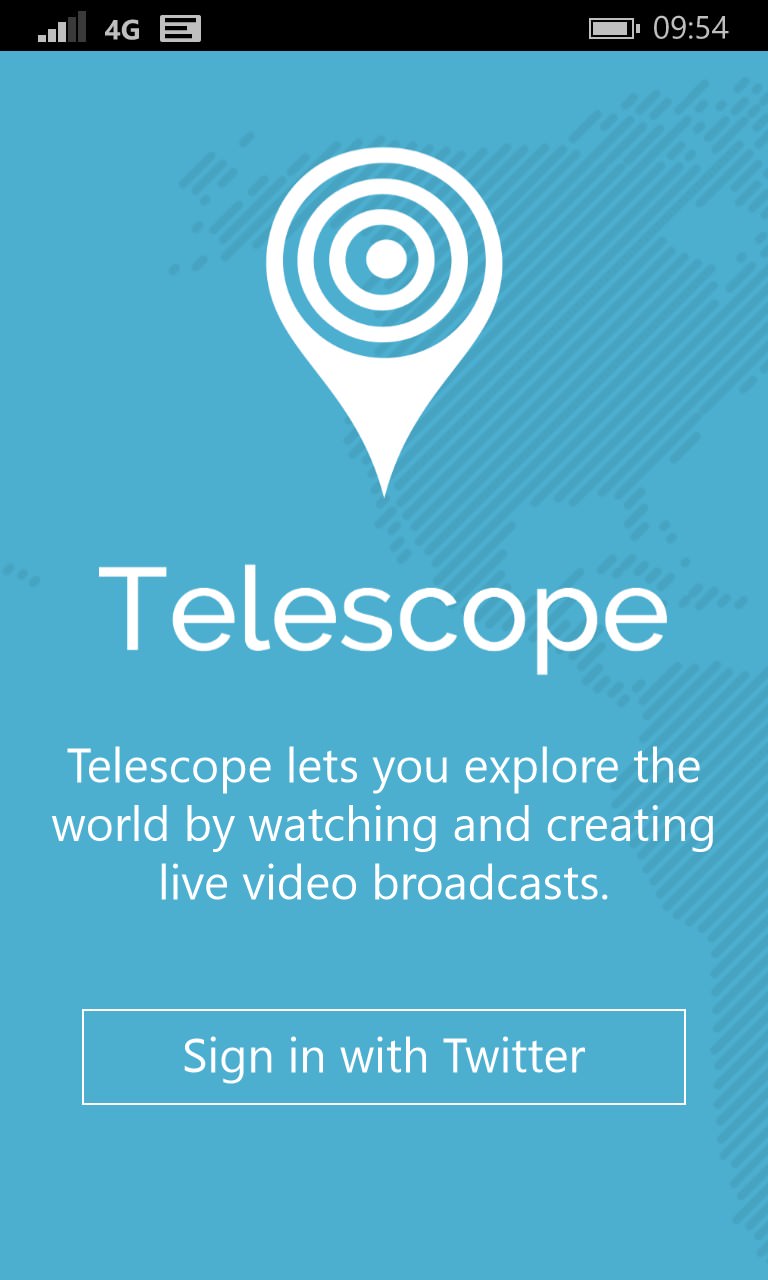 Telescope screenshot
