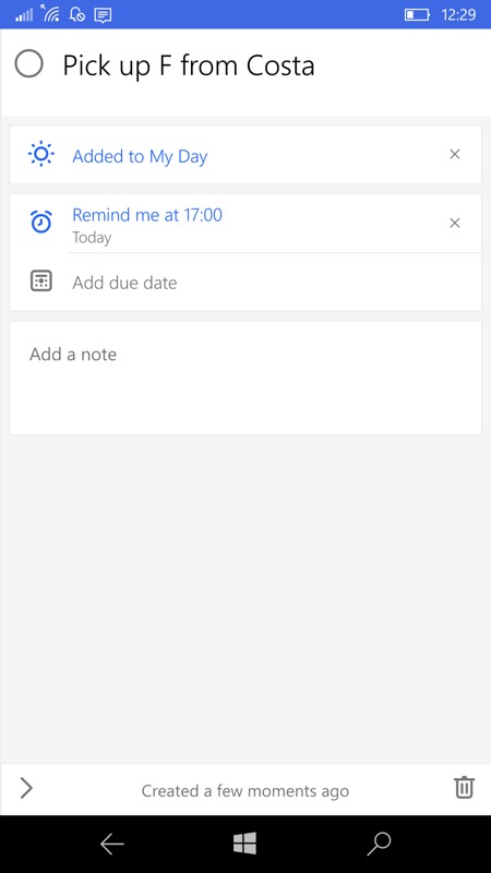 To-Do screenshot