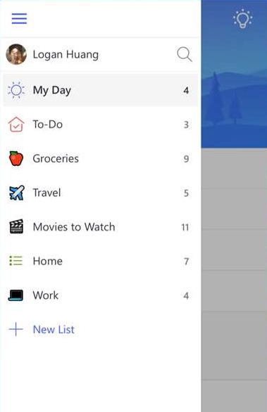 Microsoft To-Do screenshot