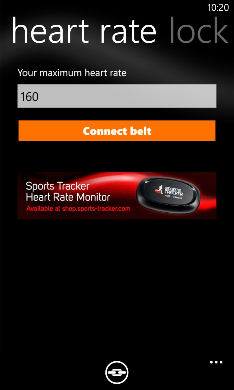 Sports Tracker screenshot