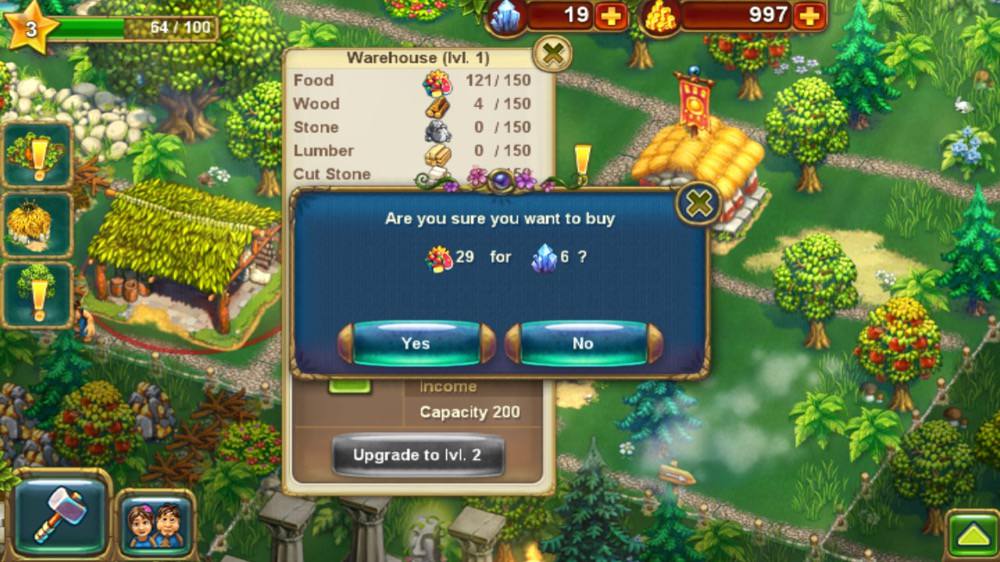 what quests do i complete to get ancient tree quest in tribez game