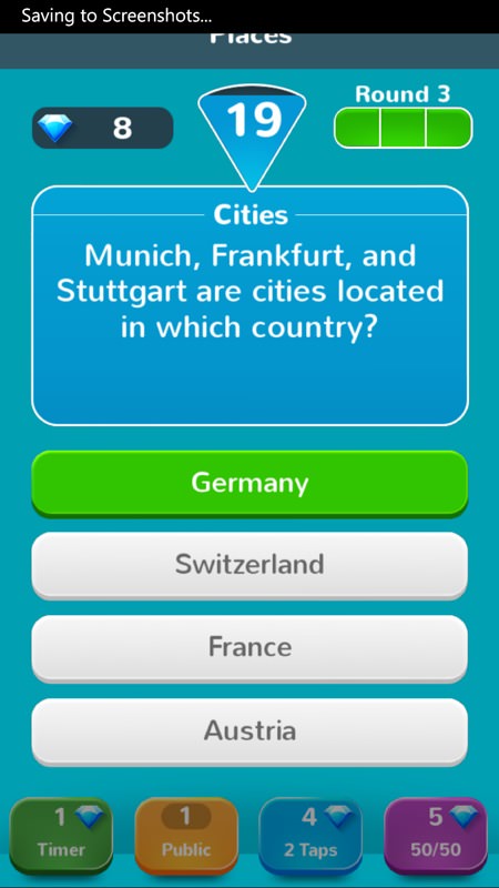 Screenshot, Trivial Pursuit