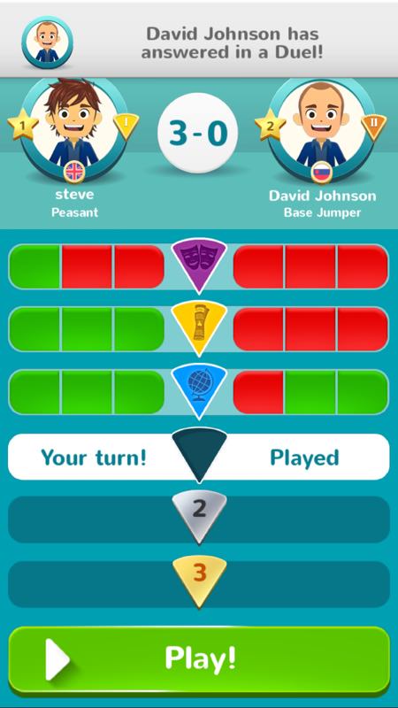 Screenshot, Trivial Pursuit