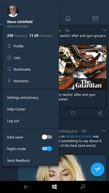 Screenshot, Twitter