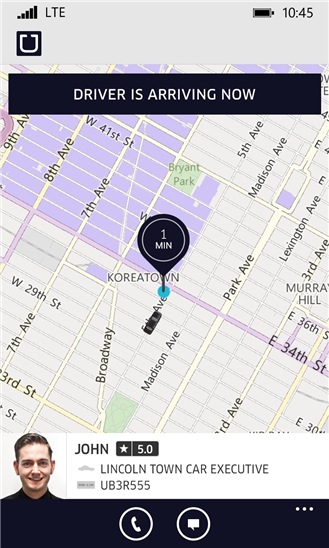 Screenshot, Uber