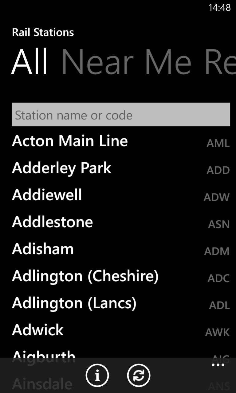 Screenshot, UK Trains