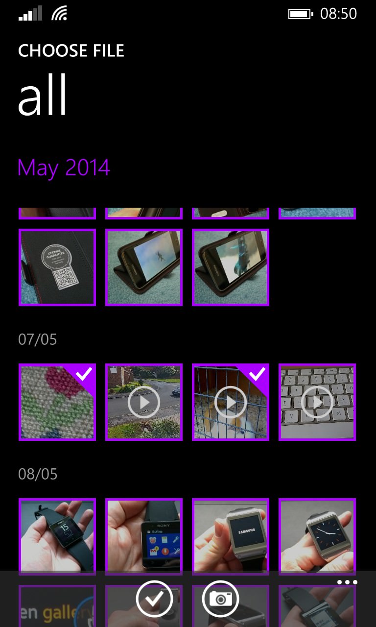 Screenshot, Video Editor 8.1