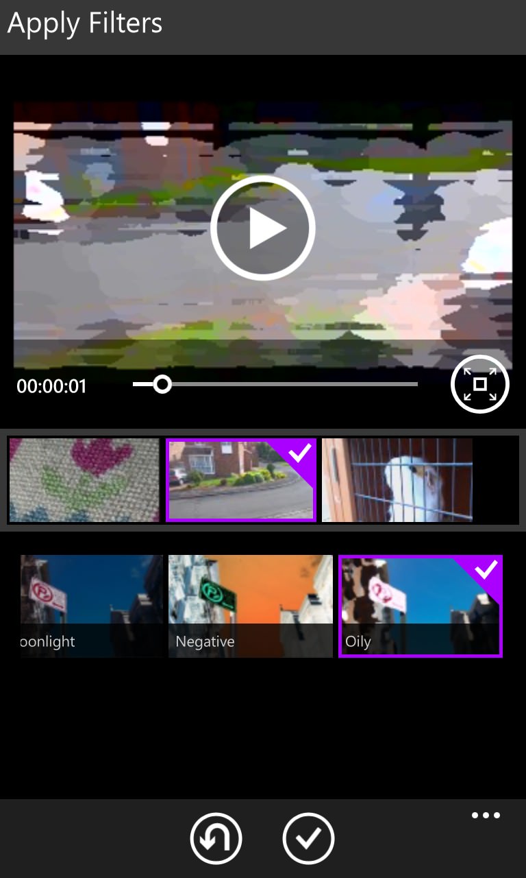 Screenshot, Video Editor 8.1