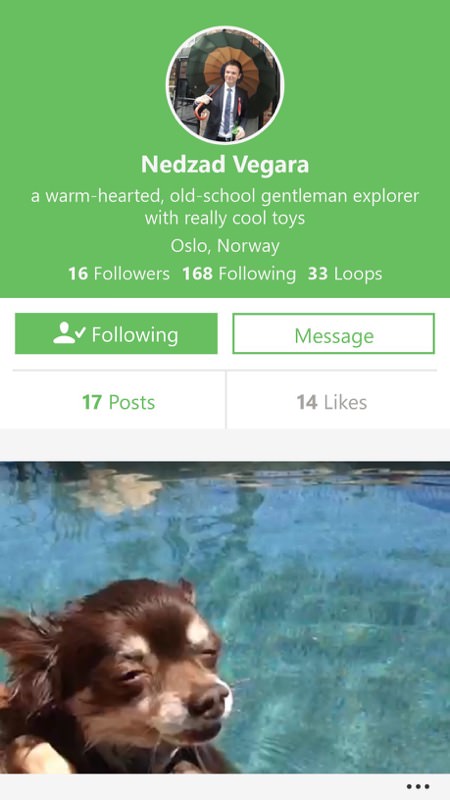 Vine screenshot