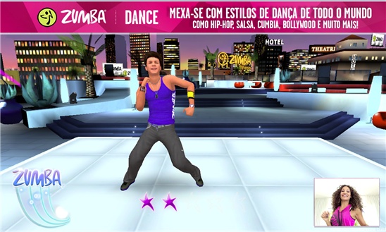 Screenshot, Zumba Dance