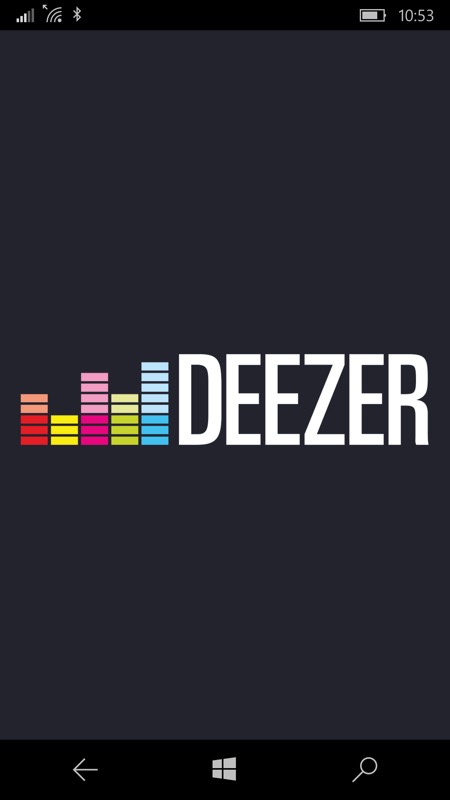 Screenshot, Deezer