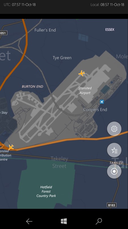 Screenshot, Flights Radar