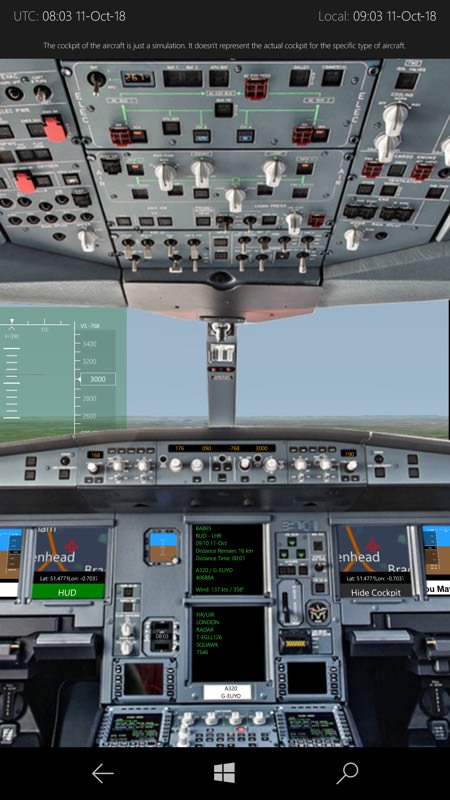 Screenshot, Flights Radar