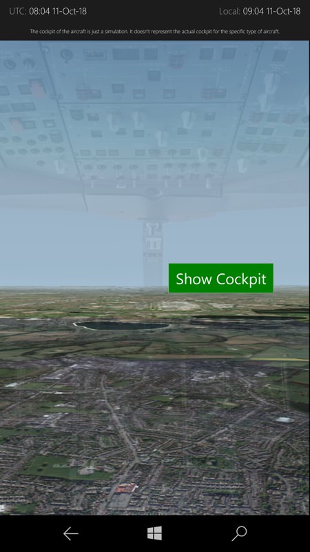 Screenshot, Flights Radar