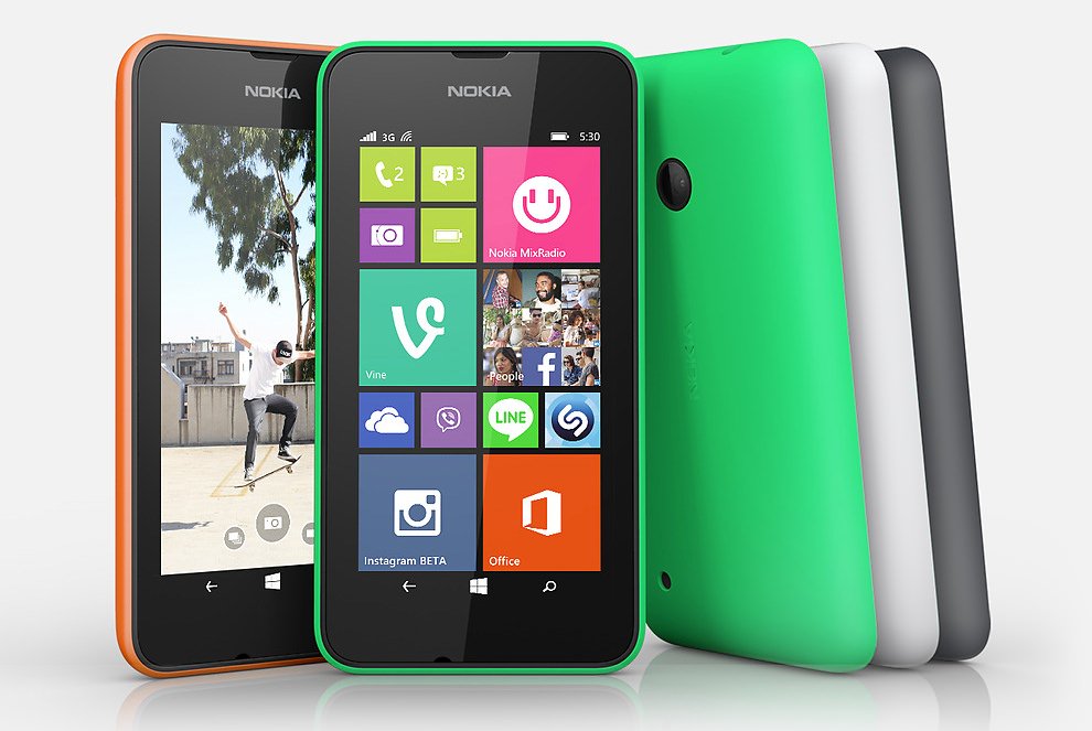 Lumia 530, single and dual SIM