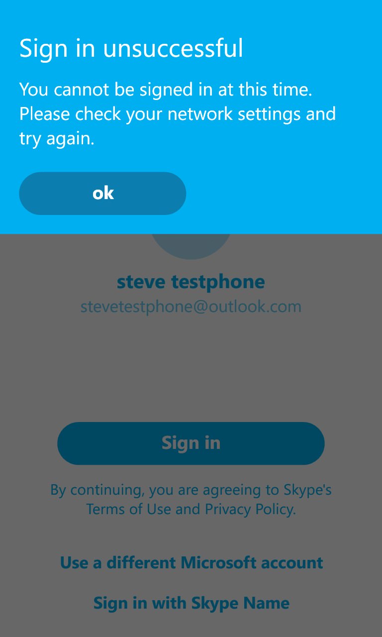 Skype no longer works for Windows Phone 8.1, time to upgrade, if you can