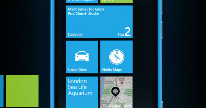 Nokia Maps in place next to Nokia Drive