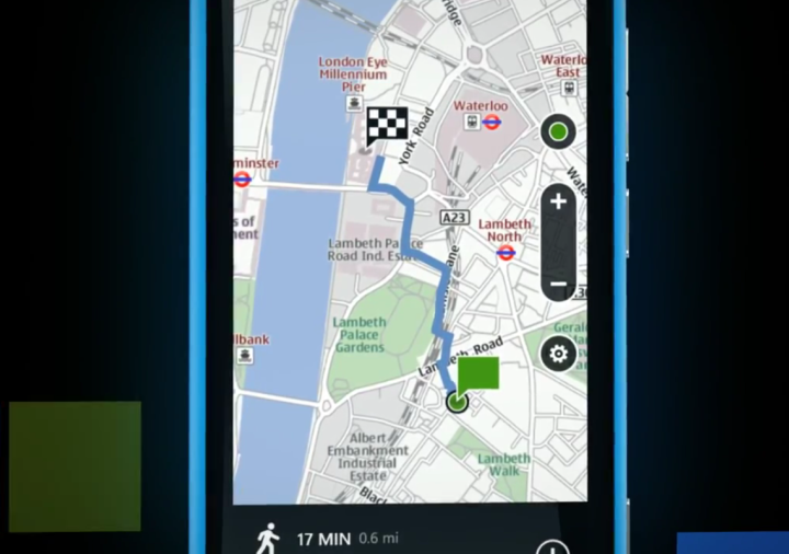 Nokia Maps in action