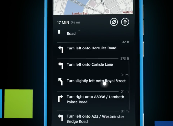 Nokia Maps in action