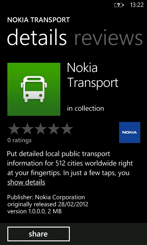 Nokia Transport