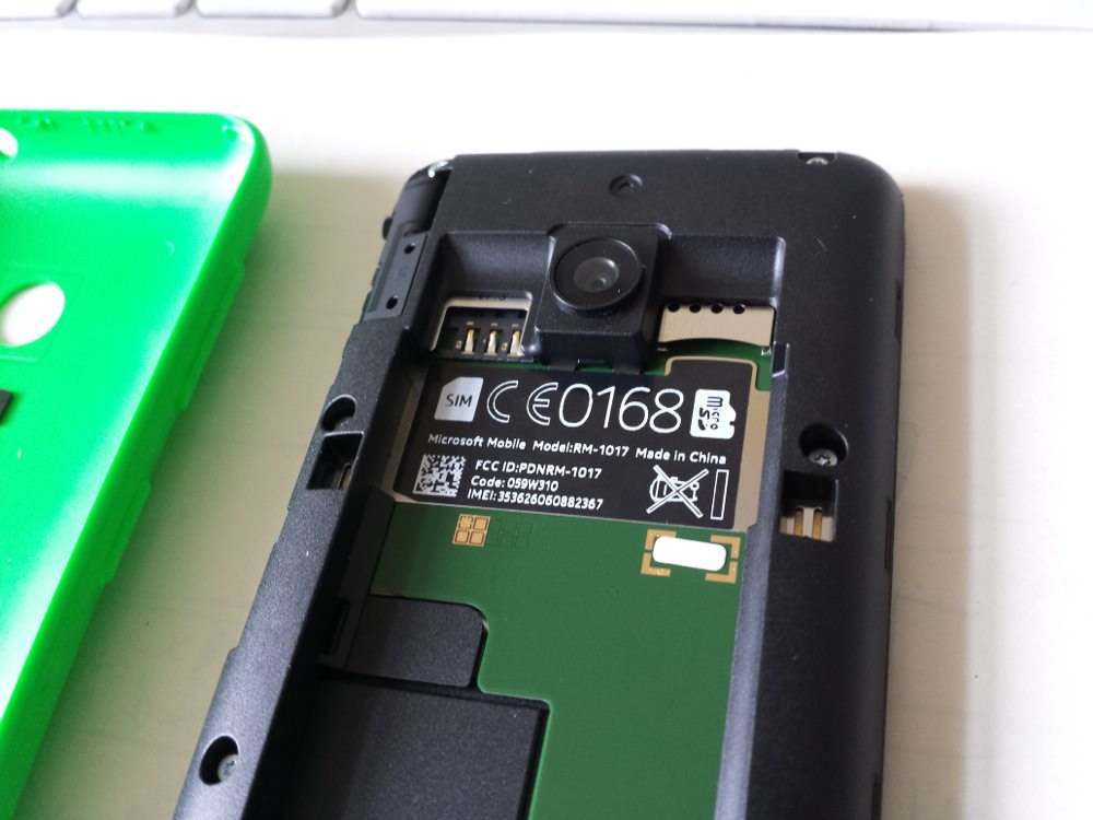 Lumia 530 inside