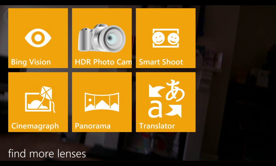 Windows Phone 8 Camera Lenses