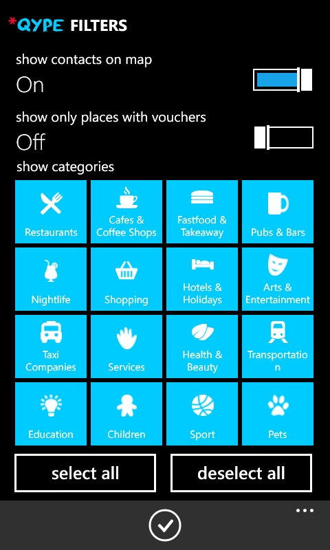 Qype for Windows Phone 7