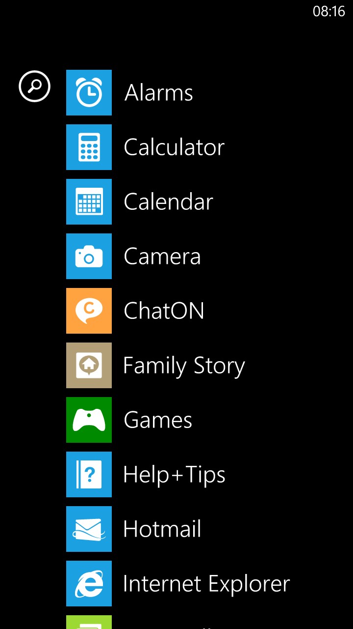 Screenshot from ATIV S