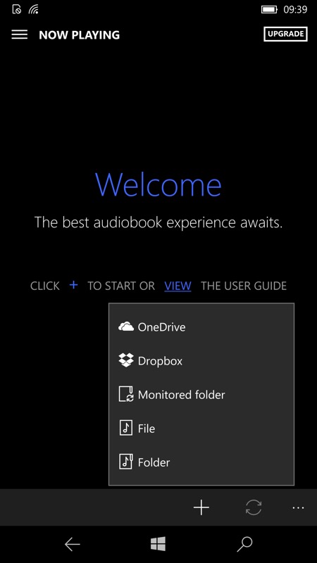 Screenshot, AudioBooked