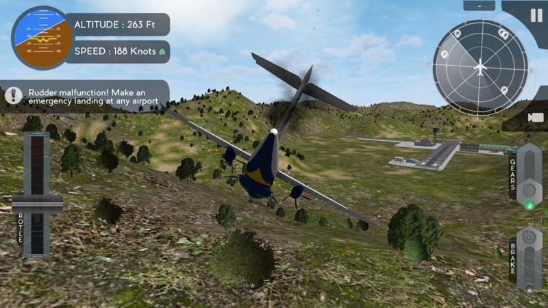 Screenshot, Avion Flight Simulator 2015