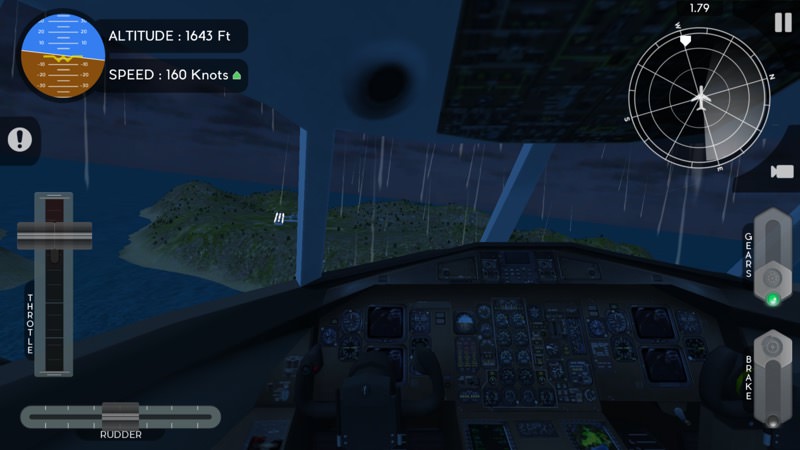 Screenshot, Avion Flight Simulator 2015