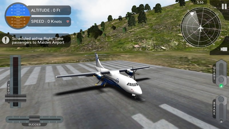 Screenshot, Avion Flight Simulator 2015