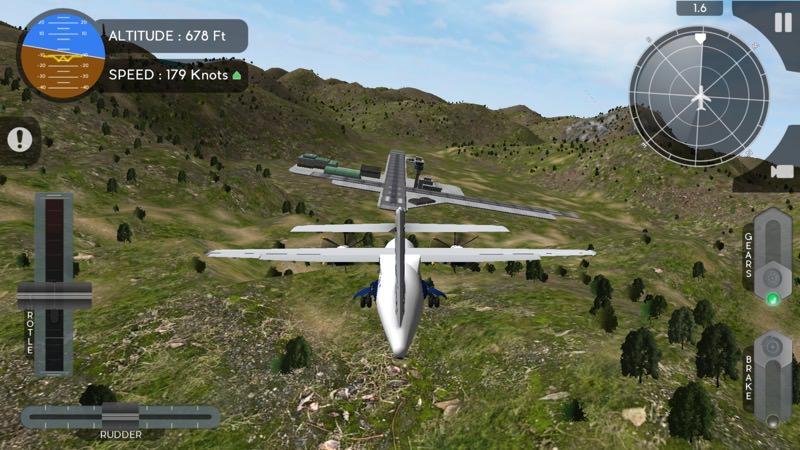 Screenshot, Avion Flight Simulator 2015