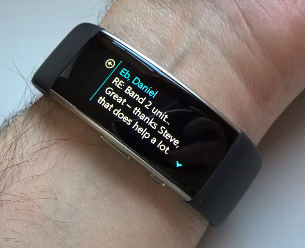 Microsoft Band 2 more polished but nowhere near perfect. yet review All About Windows Phone