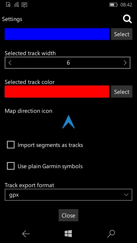 Screenshot, Cartograph Maps Pro UWP