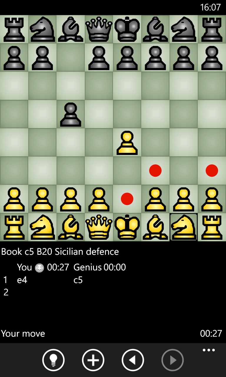 Screenshot, ChessGenius