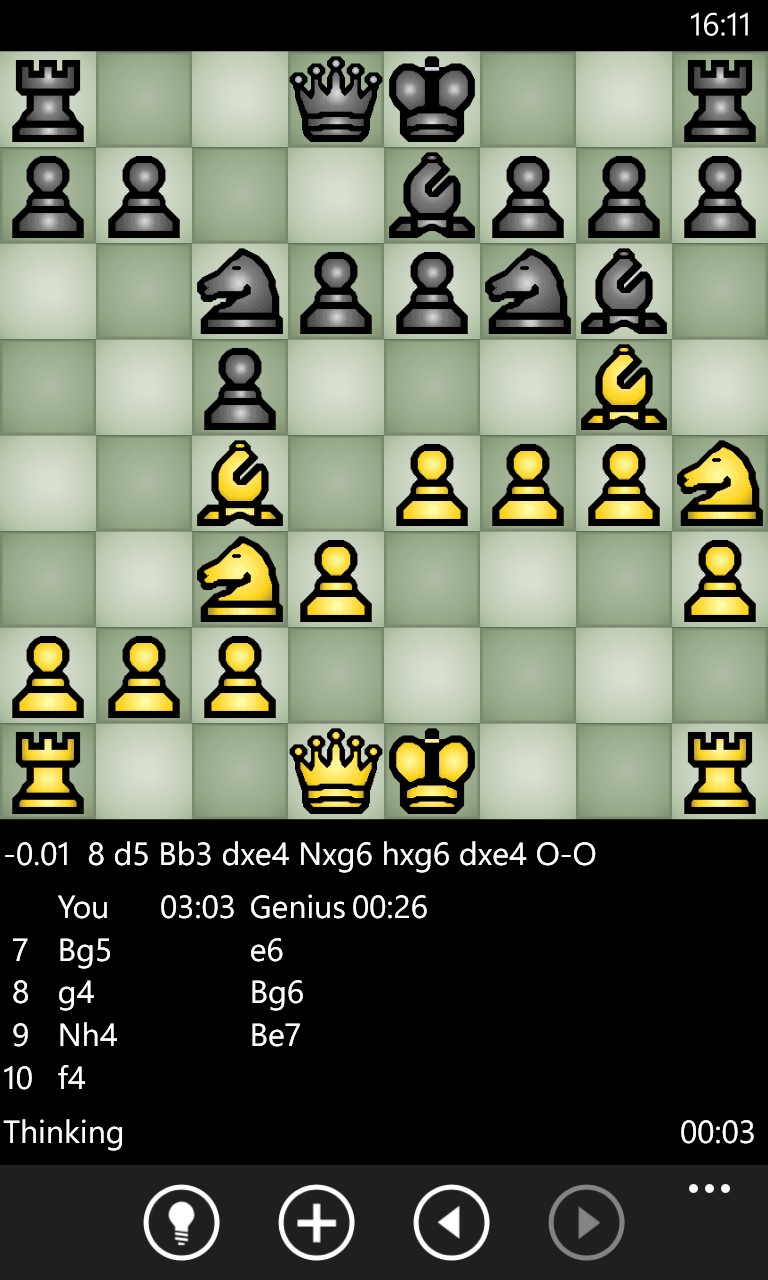 Screenshot, ChessGenius