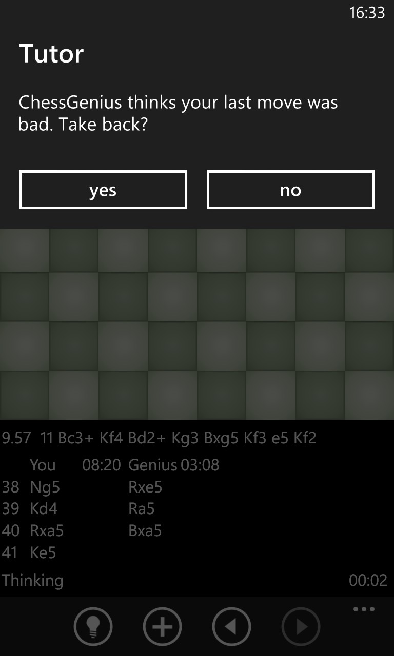 Screenshot, ChessGenius