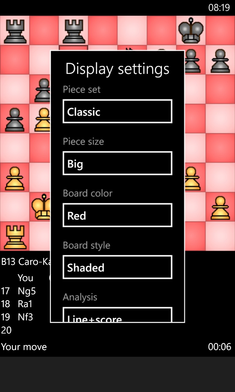 Screenshot, ChessGenius