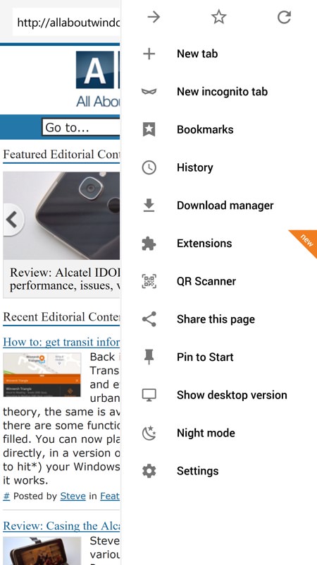 Screenshot, Coc Coc Browser