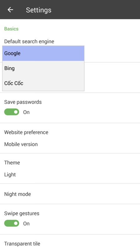 coc coc browser for windows 10