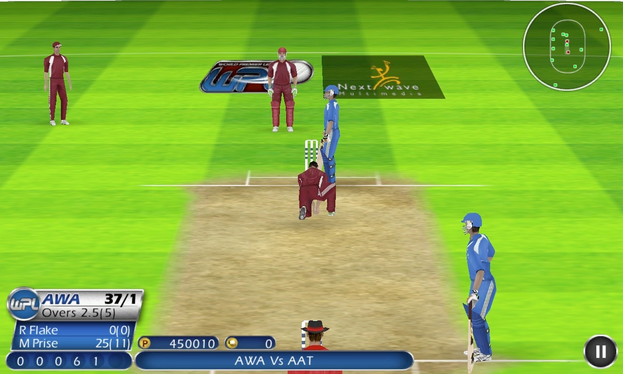 Screenshot, World Cricket Championship