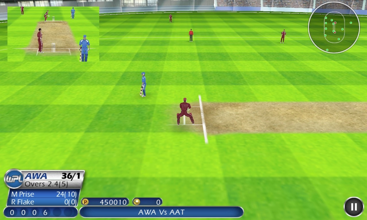 Screenshot, World Cricket Championship
