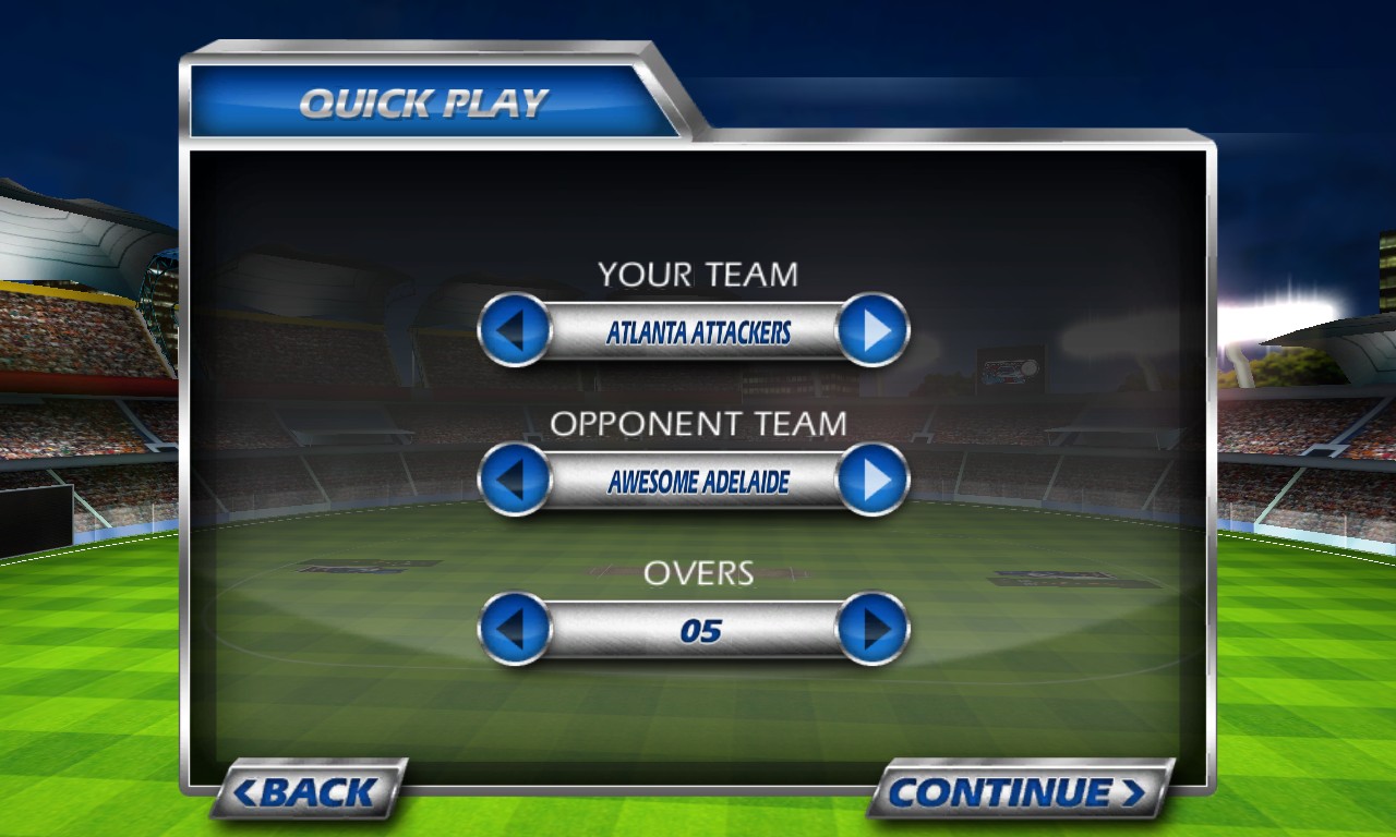 Screenshot, World Cricket Championship