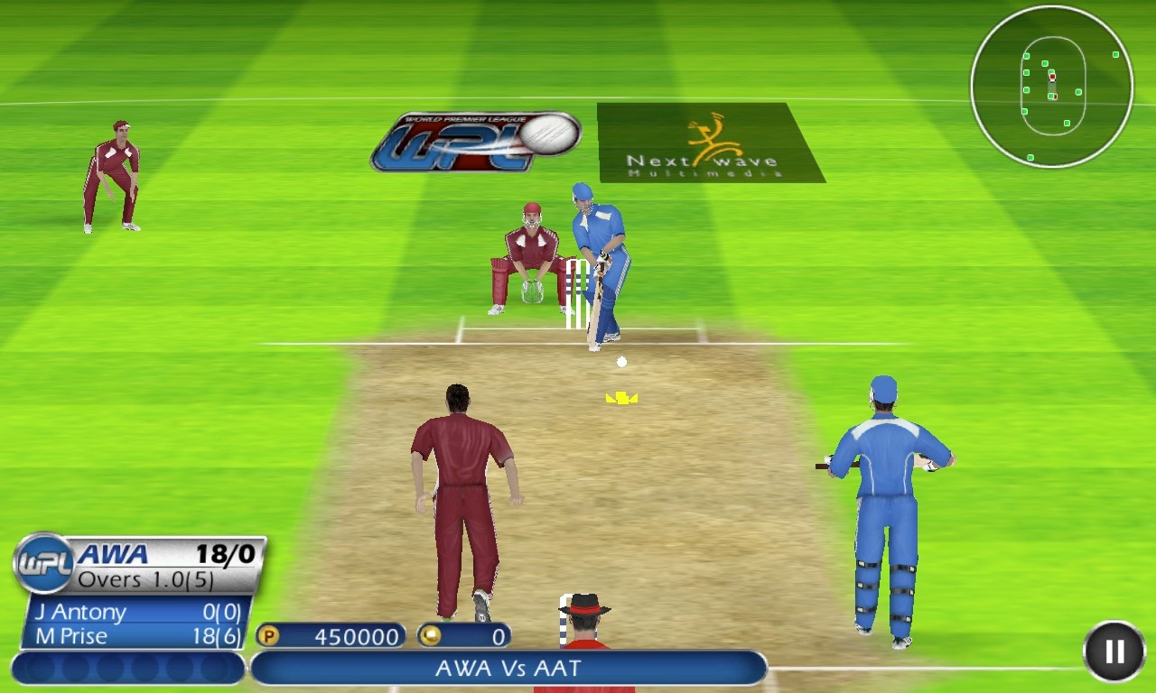 Screenshot, World Cricket Championship