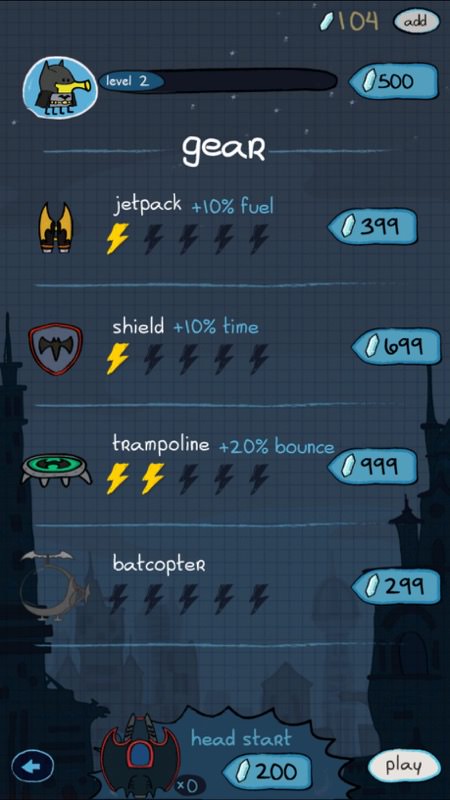 Doodle Jump DC - Batman vs Joker 